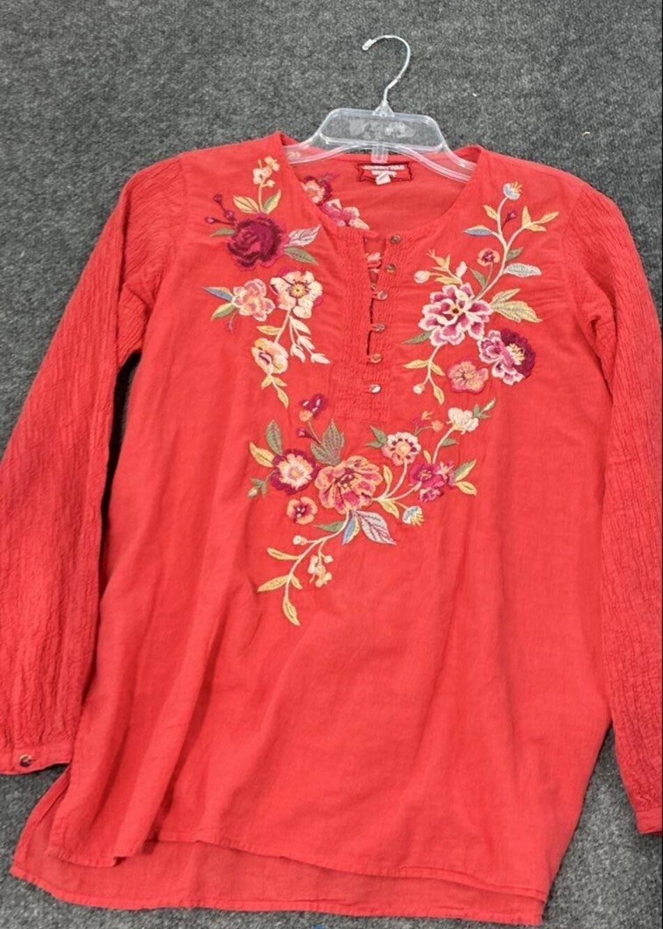 Johnny Was Long Sleeve Blouse